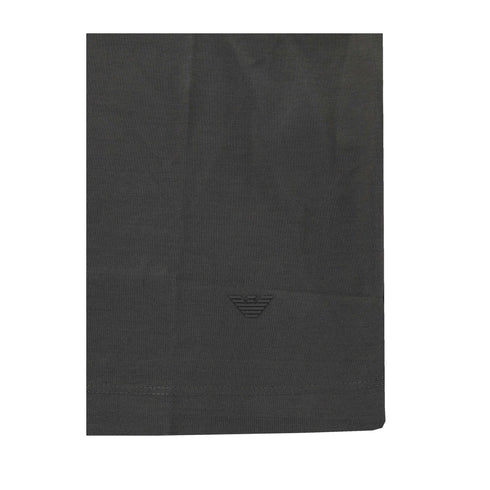 Emporio Armani T-shirt T-shirt Uomo con logo sul fondo Fango - Francavilla Moda