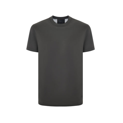 Emporio Armani T-shirt T-shirt Uomo con logo sul fondo Fango - Francavilla Moda