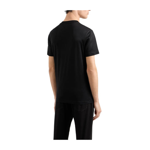 Emporio Armani T-shirt T-shirt Uomo con scritta piccola Nero A24 - EMPORIO ARMANI8N1TD81JUVZ - 0999 - L - Francavilla Moda