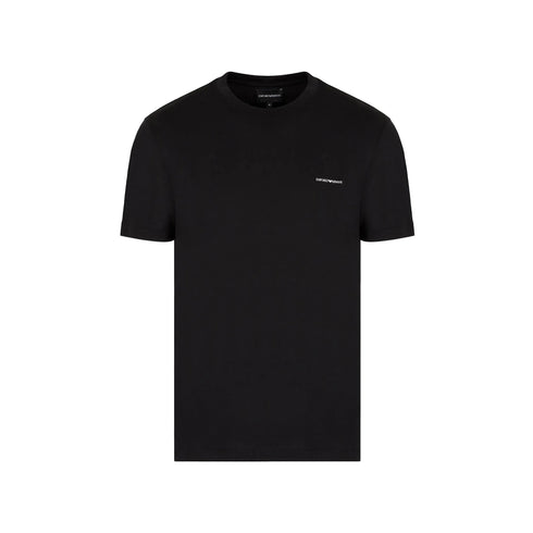 Emporio Armani T-shirt T-shirt Uomo con scritta piccola Nero A24 - EMPORIO ARMANI8N1TD81JUVZ - 0999 - L - Francavilla Moda