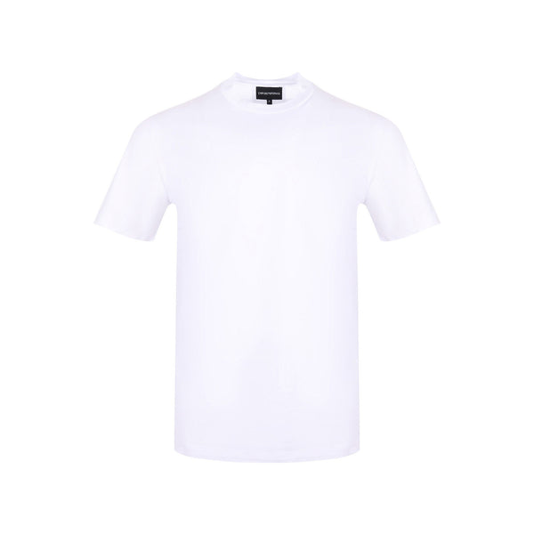 Emporio Armani T-shirt T-shirt Uomo logo sul fondo S P25 - EMPORIO ARMANI8N1TE81JUVZ - 0100 - S - Francavilla Moda