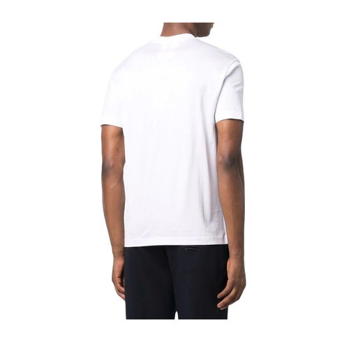 Emporio Armani T-shirt T-shirt Uomo logo sul fondo S P25 - EMPORIO ARMANI8N1TE81JUVZ - 0100 - S - Francavilla Moda