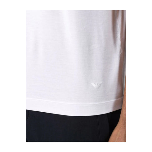 Emporio Armani T-shirt T-shirt Uomo logo sul fondo S P25 - EMPORIO ARMANI8N1TE81JUVZ - 0100 - S - Francavilla Moda