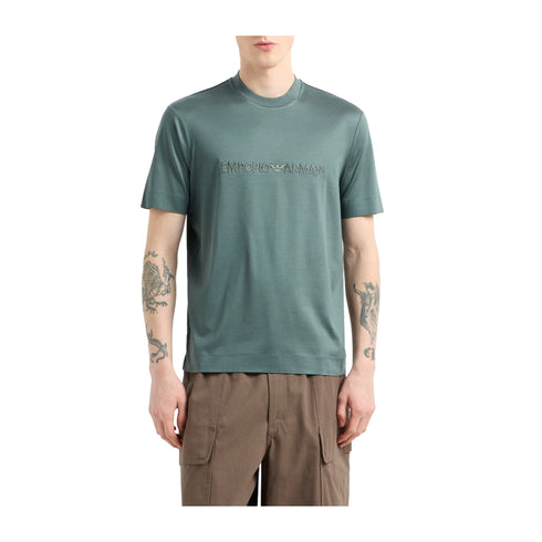 Emporio Armani T-shirt T-shirt Uomo scritta tono su tono S P25 - EMPORIO ARMANIEM001070AF13747 - U9083 - S - Francavilla Moda