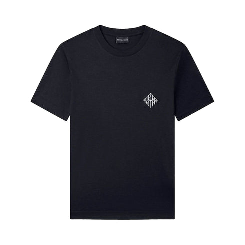Emporio Armani T-shirt T-shirt Uomo Slim fit con patch logo S - Francavilla Moda