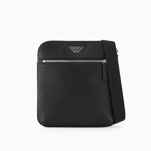 Emporio Armani Borsa a spalla Tracolla Uomo in nylon con zip frontale UNI - Francavilla Moda