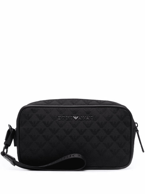 Emporio Armani Washbag Washbag logato UNI - Francavilla Moda