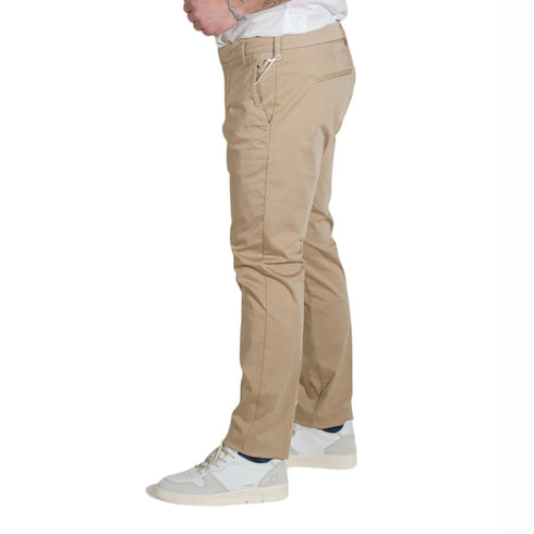 Entre Amis Pantaloni Pantalone Uomo slim fit corto Beige P24-ENTRE AMISP248188238-5156-31 - Francavilla Moda