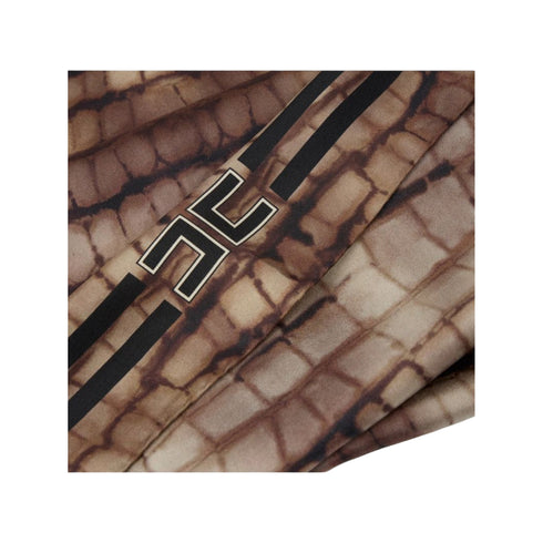 Pashmina Donna con stampa coccodrillo