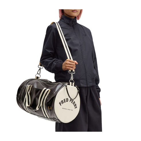 Fred Perry Borsa da viaggio Borsa Uomo Classic Barrel UNI P25 - FRED PERRYL7255 - D57 - UNI - Francavilla Moda