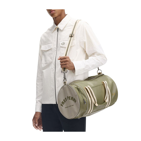 Fred Perry Borsa da viaggio Borsa Uomo Classic Barrel UNI P25 - FRED PERRYL7255 - R82 - UNI - Francavilla Moda
