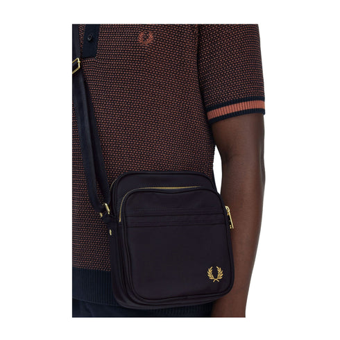 Fred Perry Borsa a spalla Borsa Uomo Textured Nylon Side UNI - Francavilla Moda