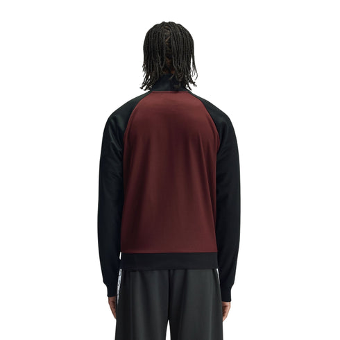 Fred Perry Felpa zip Felpa sportiva uomo con maniche a contrasto zip M P26-FRED PERRYJ2327-597-M - Francavilla Moda