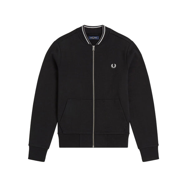 Fred Perry Felpa con zip Felpa Uomo bomber collo college M - Francavilla Moda
