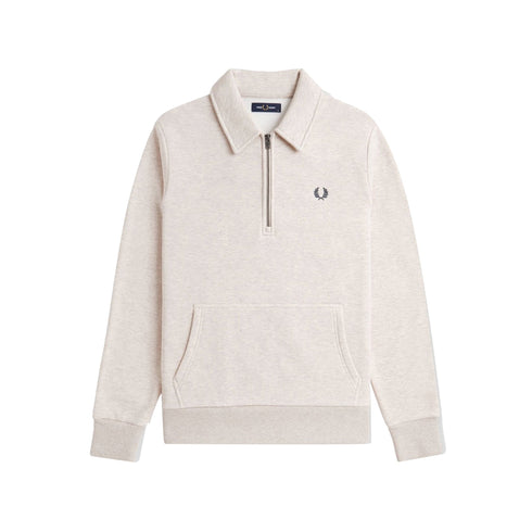 Fred Perry Felpa con zip Felpa Uomo con colletto e mezza zip M - Francavilla Moda