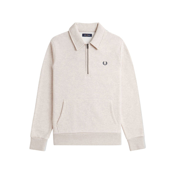 Fred Perry Felpa con zip Felpa Uomo con colletto e mezza zip M - Francavilla Moda