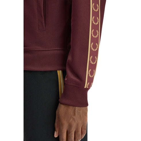 Fred Perry Felpa zip Felpa uomo con fettuccia a contrasto M - Francavilla Moda