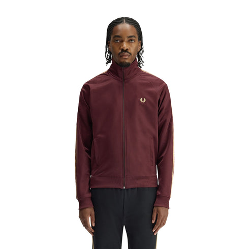 Fred Perry Felpa zip Felpa uomo con fettuccia a contrasto M - Francavilla Moda