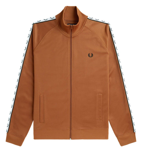 Fred Perry Felpa con zip Felpa Uomo con zip e fettuccia logata M A24 - FRED PERRYJ4620 - X20 - M - Francavilla Moda
