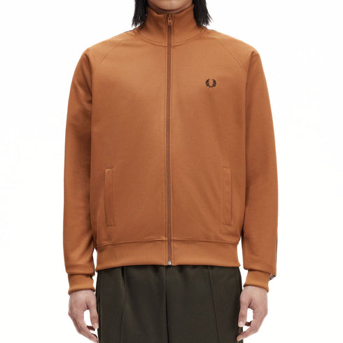 Fred Perry Felpa con zip Felpa Uomo con zip e fettuccia logata M A24 - FRED PERRYJ4620 - X20 - M - Francavilla Moda