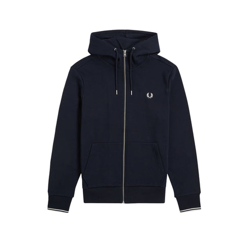 Fred Perry Felpa con zip Felpa Uomo full zip con ricamo logo S A26-FRED PERRYJ7536-795-S - Francavilla Moda
