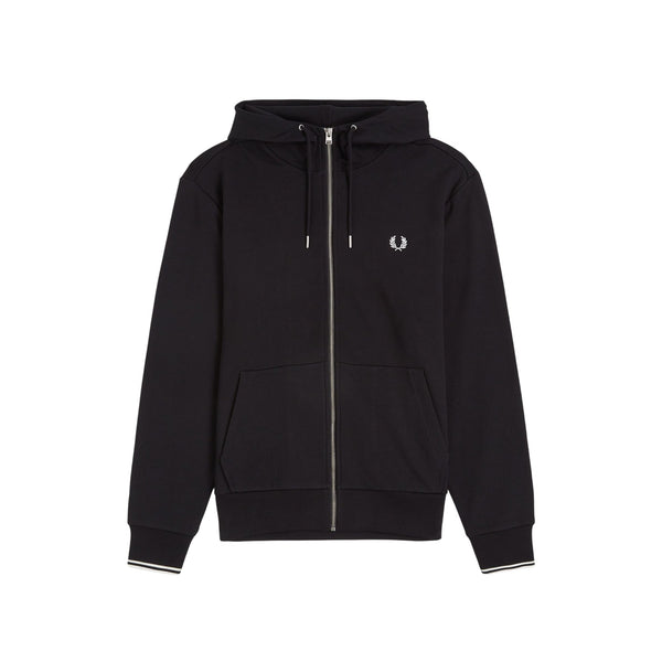 Fred Perry Felpa con zip Felpa Uomo full zip con ricamo logo L - Francavilla Moda