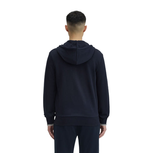 Fred Perry Felpa con zip Felpa Uomo full zip con ricamo logo S A26-FRED PERRYJ7536-795-S - Francavilla Moda