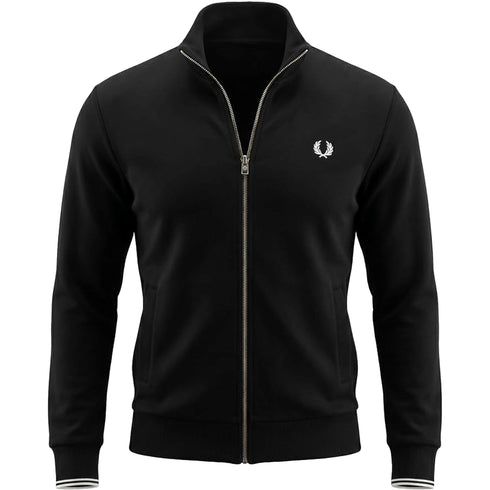 Fred Perry Felpa con zip Felpa Uomo full zip doppia riga M - Francavilla Moda