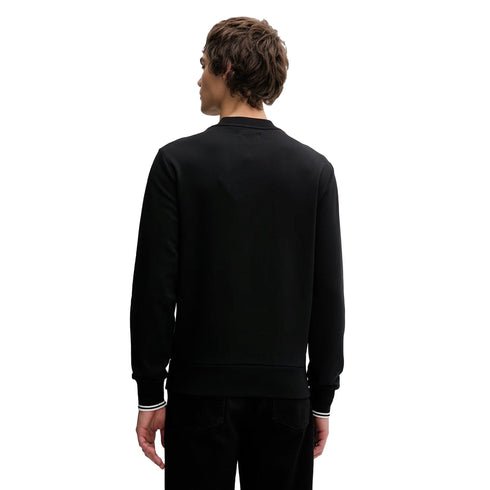 Fred Perry Felpa girocollo Felpa Uomo girocollo doppia riga L A26-FRED PERRYM7535-248-L - Francavilla Moda