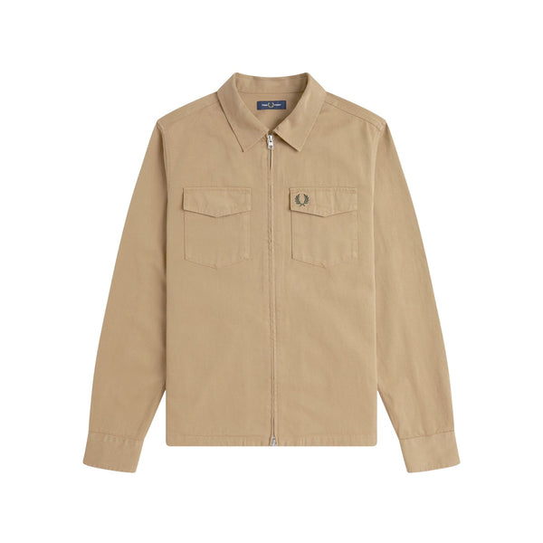 Fred Perry Giacca overshirt Giacca Uomo Overshirt con zip frontale S - Francavilla Moda