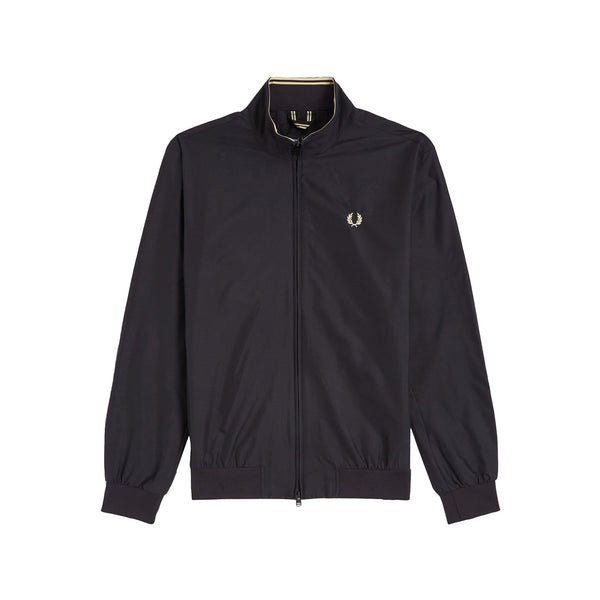 FRED PERRY Giacca leggera Giubbino Uomo Brentham classico Nero - Francavilla Moda
