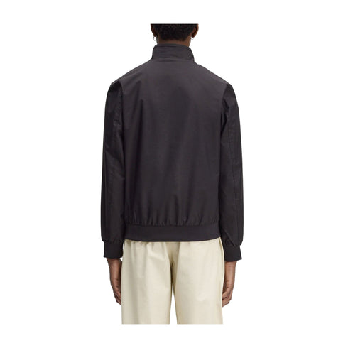 FRED PERRY Giacca leggera Giubbino Uomo Brentham classico Nero - Francavilla Moda