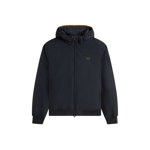 Fred Perry Giacca imbottita Giubbino Uomo Brentham con cappuccio S - Francavilla Moda