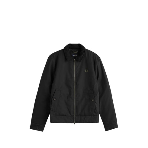 Fred Perry Giacca leggera Giubbino Uomo Cotton Caban S A25 - FRED PERRYJ8535 - 184 - S - Francavilla Moda