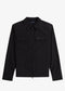 Fred Perry Overshirt Giubbino Uomo zip overshirt Nero - Francavilla Moda