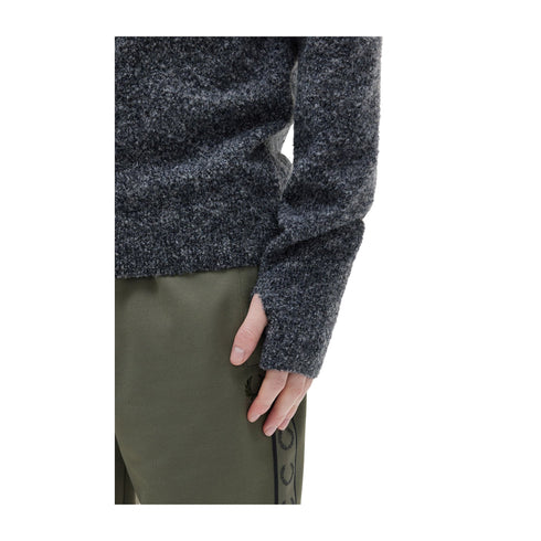 Fred Perry Pullover Maglia Uomo Boucle con fori per pollici S - Francavilla Moda