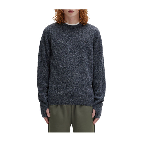 Fred Perry Pullover Maglia Uomo Boucle con fori per pollici S - Francavilla Moda