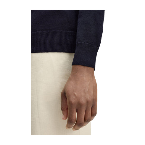 Fred Perry Pullover Maglia Uomo Classic Crew Neck Navy A24 - FRED PERRYK9601 - 795 - S - Francavilla Moda