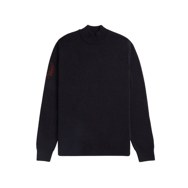 Fred Perry Pullover Maglia Uomo Laurel Wtreath Mock Neck S - Francavilla Moda
