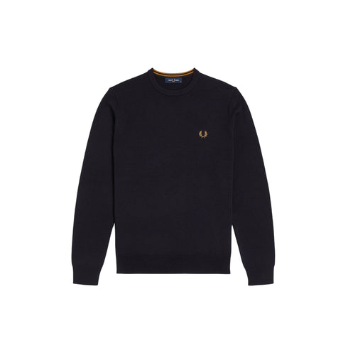 Fred Perry Maglia Maglia Uomo regular girocollo S A26-FRED PERRYK9601-795-S - Francavilla Moda