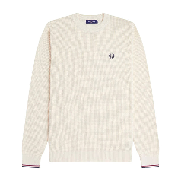 Fred Perry Maglia Maglia Uomo waffle girocollo S - Francavilla Moda
