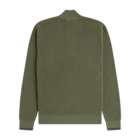 Fred Perry Maglia Maglia Uomo waffle stitch M A26-FRED PERRYK8557-X21-M - Francavilla Moda
