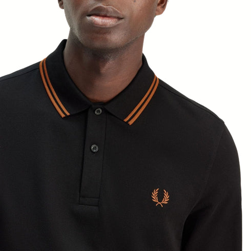 Fred Perry Polo Polo Uomo a maniche lunghe M A24 - FRED PERRYM3636 - W96 - M - Francavilla Moda