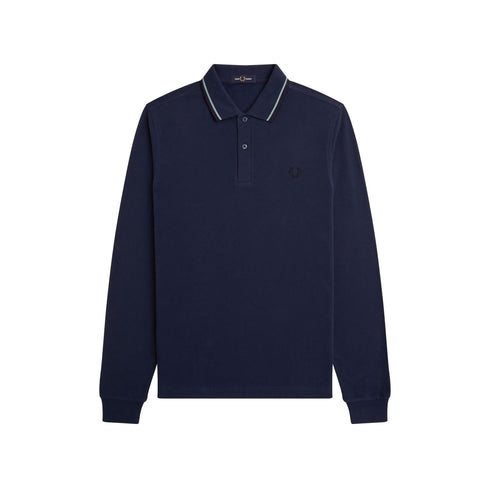 Fred Perry Polo Polo Uomo con doppia riga a contrasto M P25 - FRED PERRYM3636 - Y21 - M - Francavilla Moda