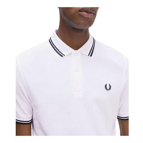 Fred Perry Polo Polo Uomo con doppia riga S - Francavilla Moda