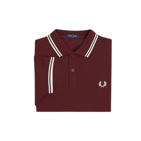 Fred Perry Polo Polo Uomo con doppia riga S P25 - FRED PERRYM3600 - 597 - S - Francavilla Moda