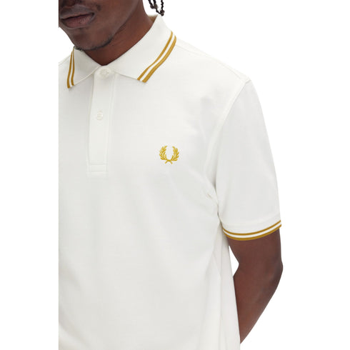 Fred Perry Polo Polo Uomo con doppia riga M P25 - FRED PERRYM3600 - Y53 - M - Francavilla Moda