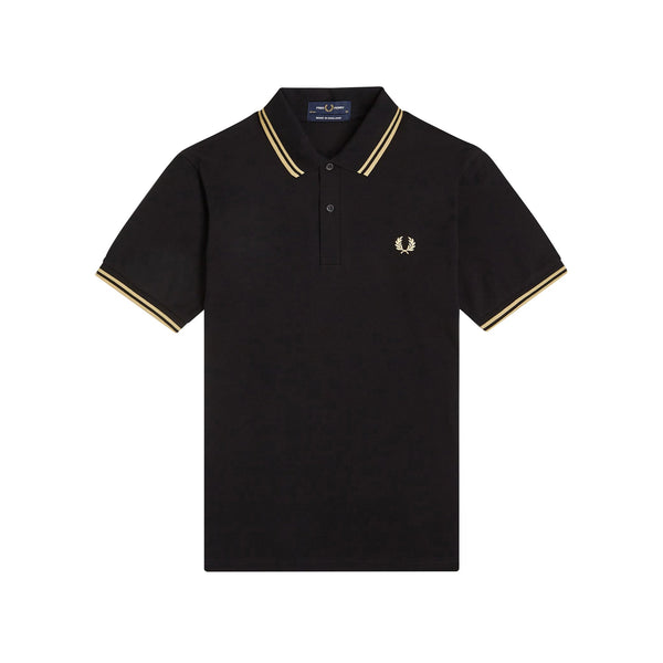 Fred Perry Polo Polo Uomo con doppia riga 40 - Francavilla Moda