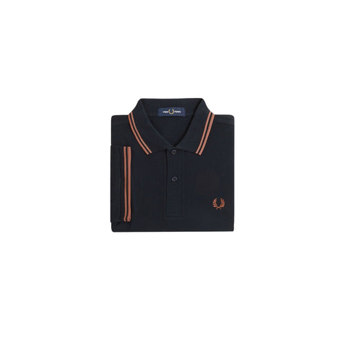Fred Perry Polo Polo Uomo con doppia riga S P25 - FRED PERRYM3600 - Y31 - S - Francavilla Moda