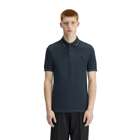 Fred Perry Polo Polo Uomo con profili a contrasto M - Francavilla Moda